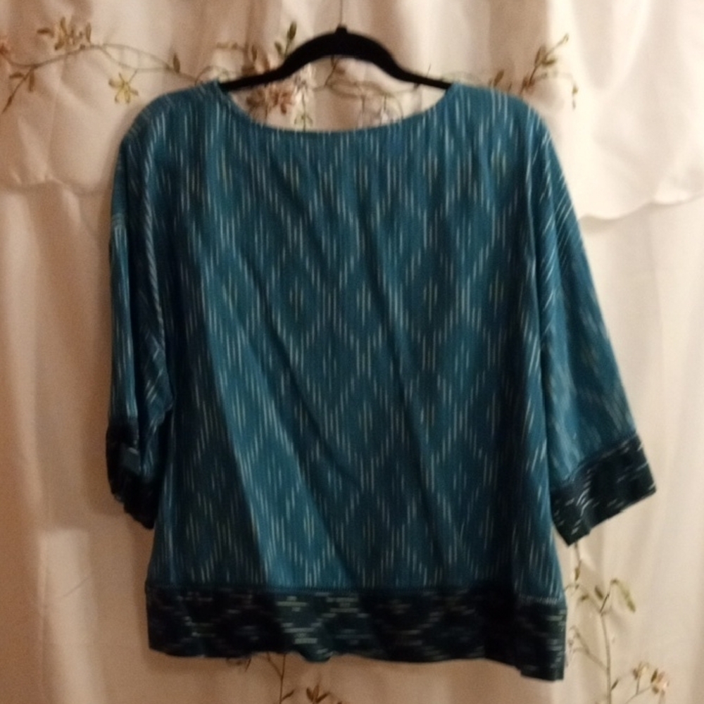 🇺🇸 Sale! 30% Off 3 Items Teal Women's Blouse - Picture 5 of 5